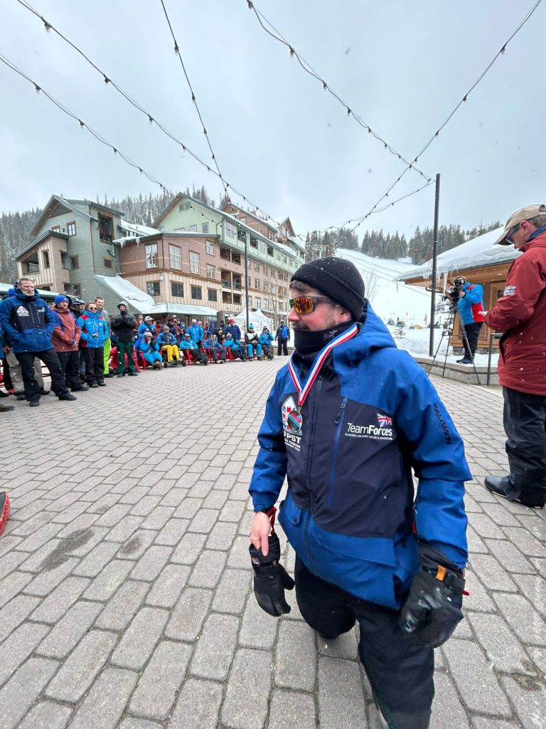 Ben with Award for most Improved Snowboarder